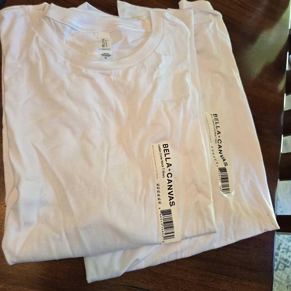 Bella Canvas Men's Classic White Tee